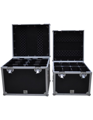 Flight Case Pro COMTECH 8 Flat Par Small